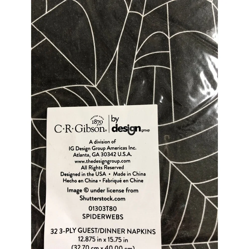 CR Gibson halloween paper